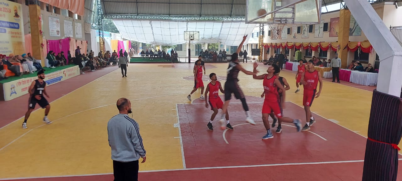The final of the 67th National School Games basketball competition today